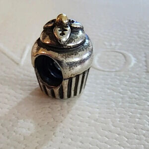 PANDORA Two-Tone Cupcake Charm